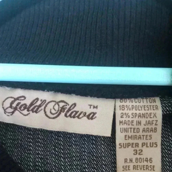 Gold flava super plus‎ size 32 jean style jacket - Picture 4 of 6